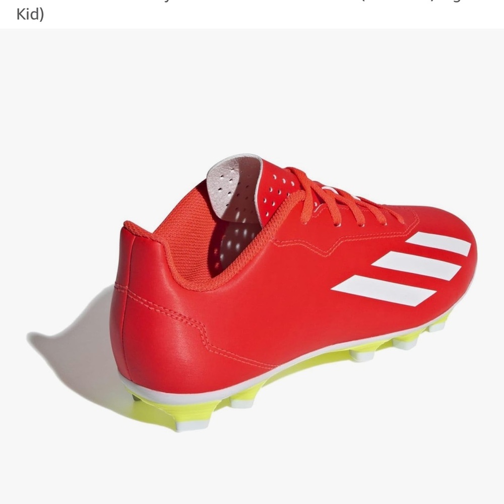 NWT Adidas Soccer X Crazyfast Club Flexible Ground Bright Red Cleats